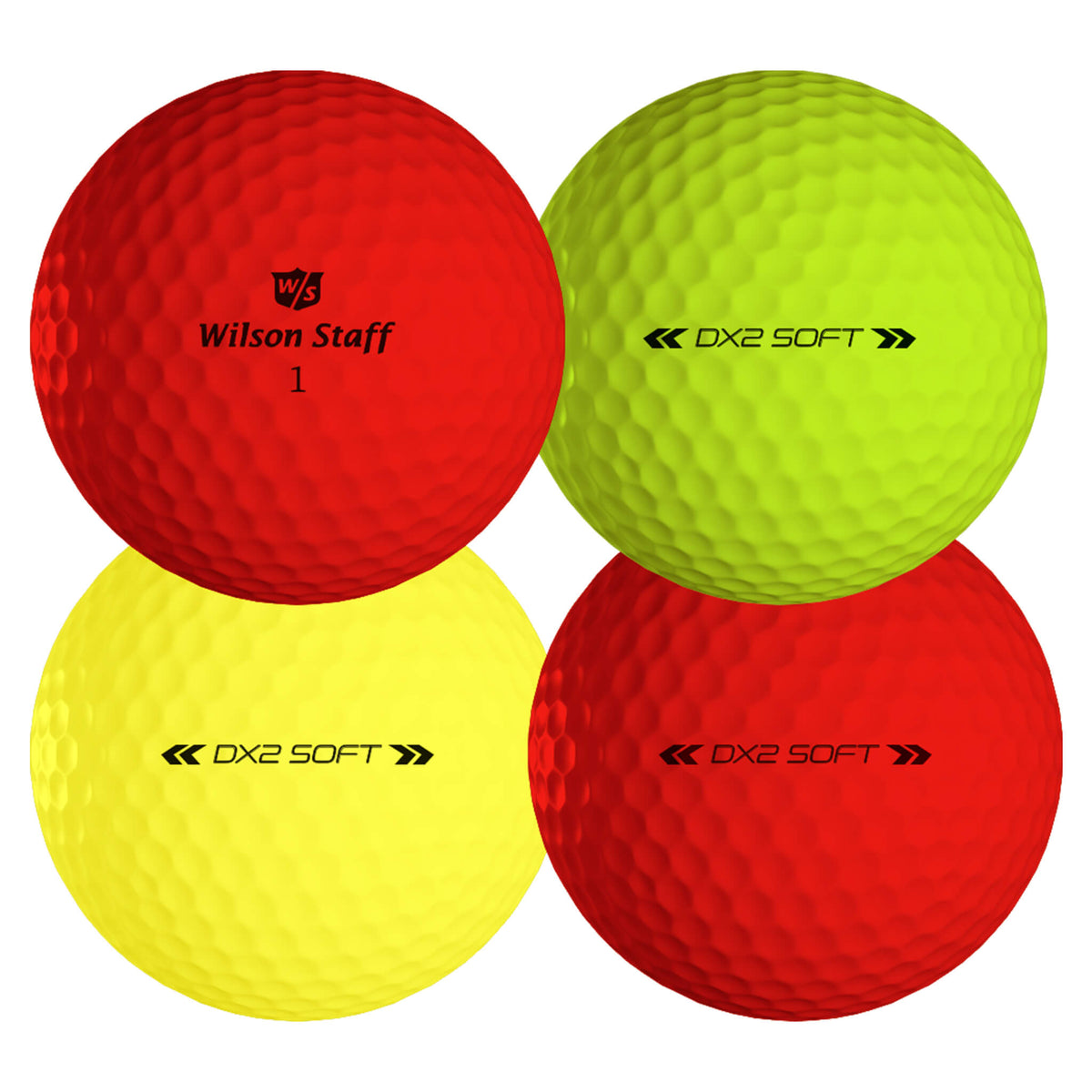 Wilson Staff Premium Kleuren Mix DX2 Soft Optix Mat